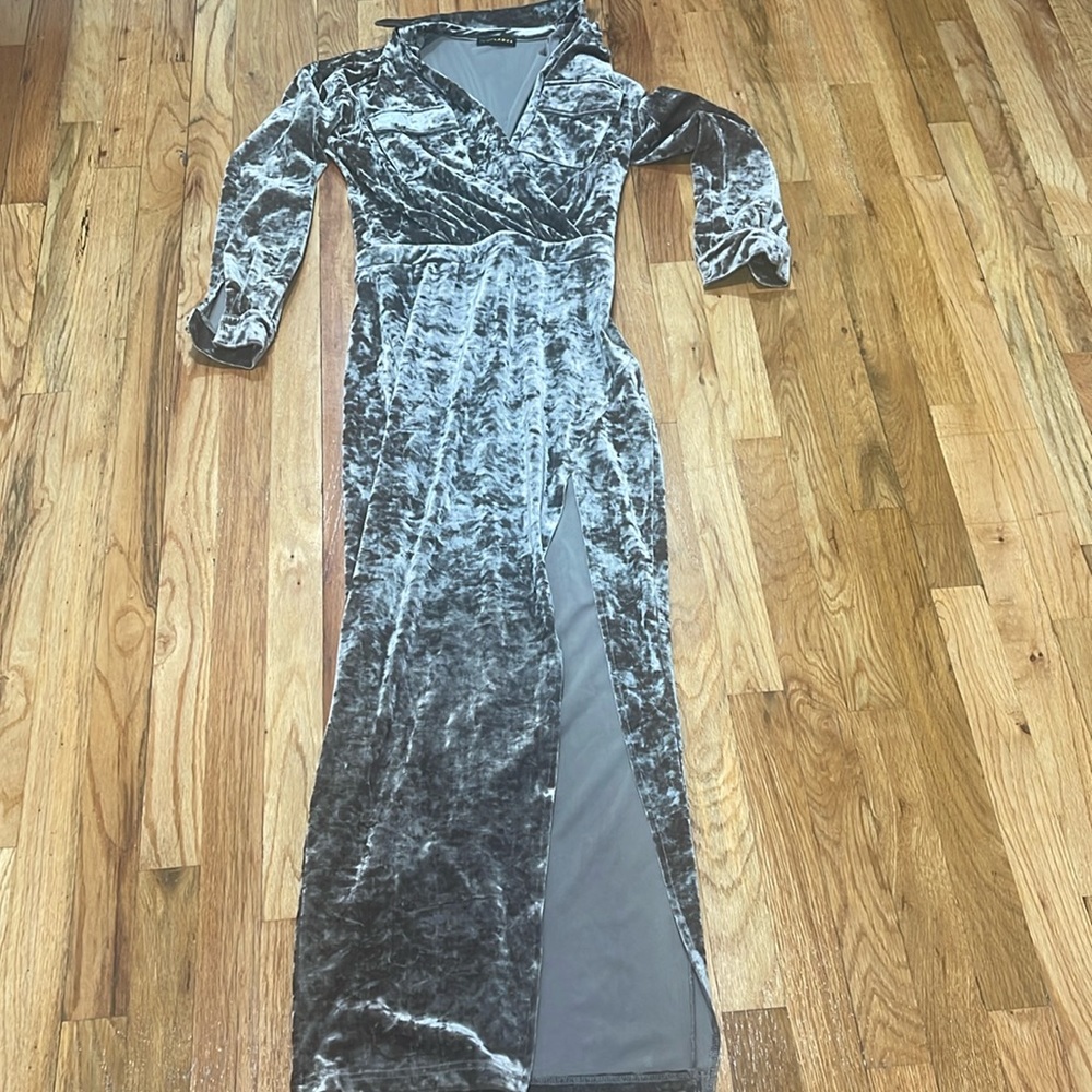 JLUXLABEL velvet dress, only worn once for NYE